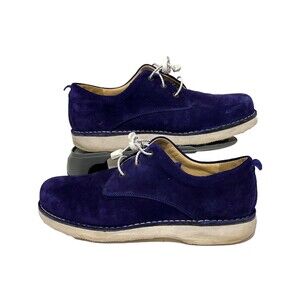 Samuel Hubbard Men’s Size 10M Vibram Sole Leather Suede Purple Dress Shoes